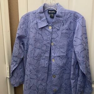 FINAL MARKDOWN Denim and company blouse small